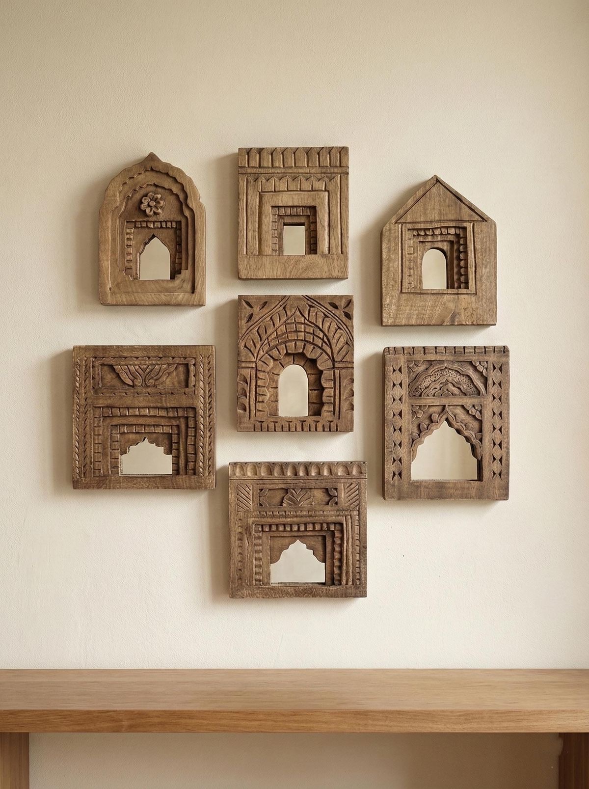 Heritage Jharokha Carved Mirrors