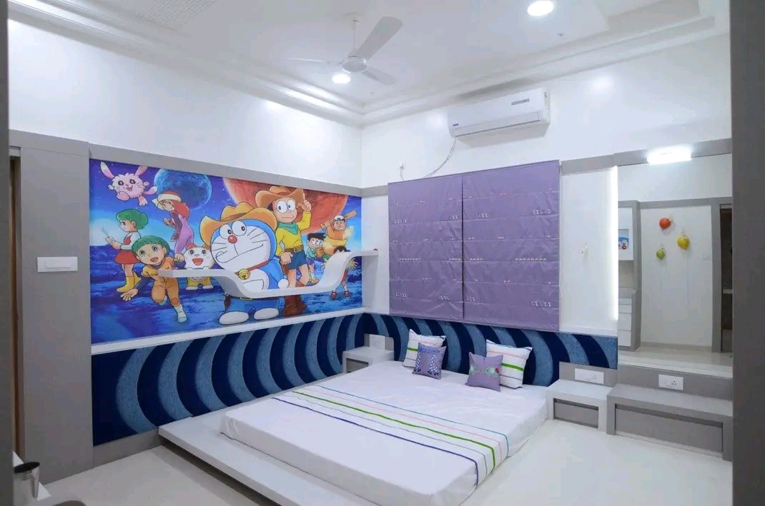Doraemon Cosmic Galaxy Bedroom
