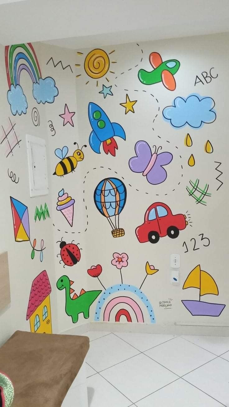 Playful Doodles & Rainbows