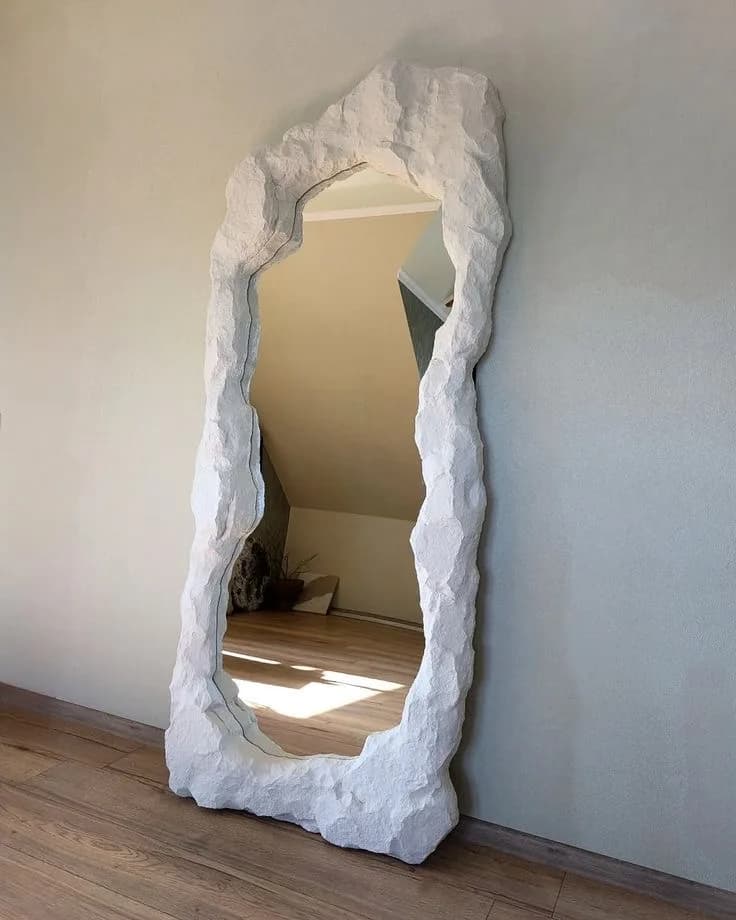 Ceramic Cave Mirror